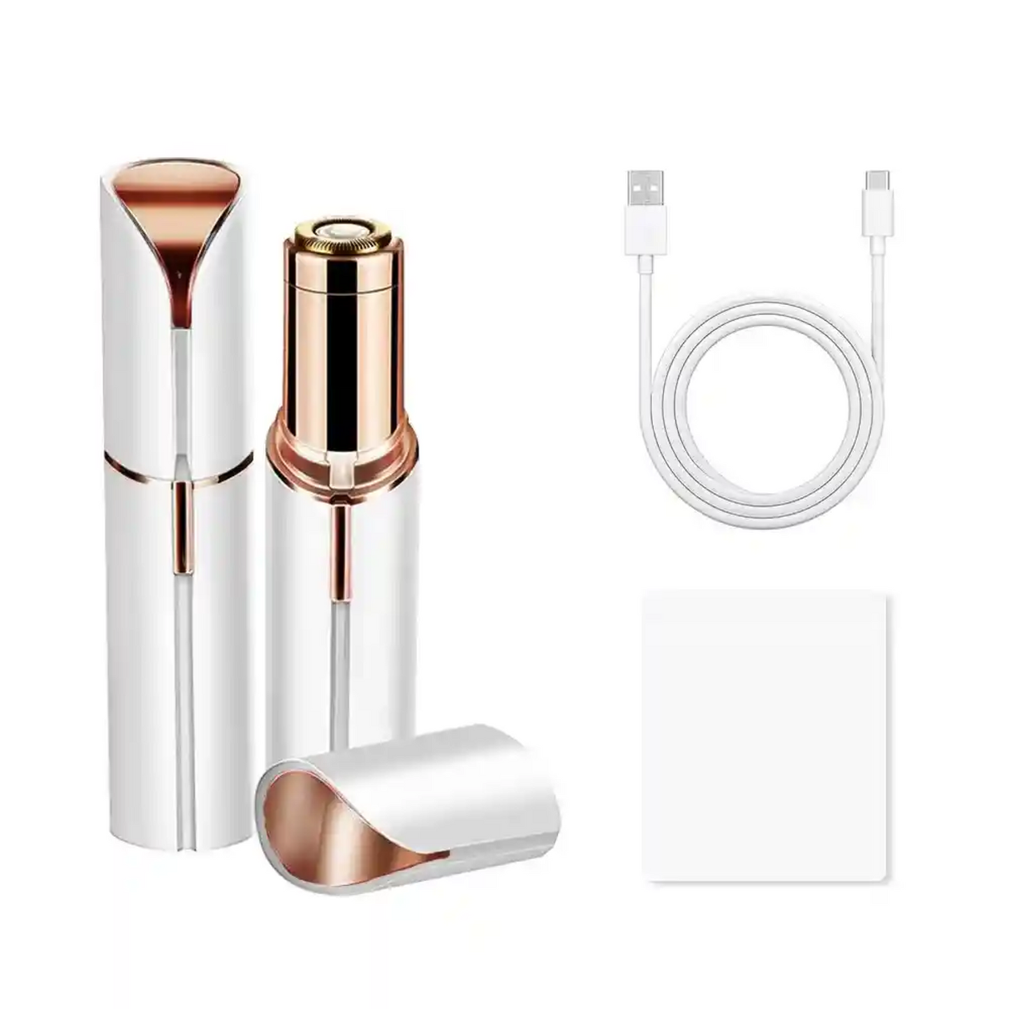 Set 2 en 1 Depilación y Alisado - Rostro suave y al frizz de forma rápida.