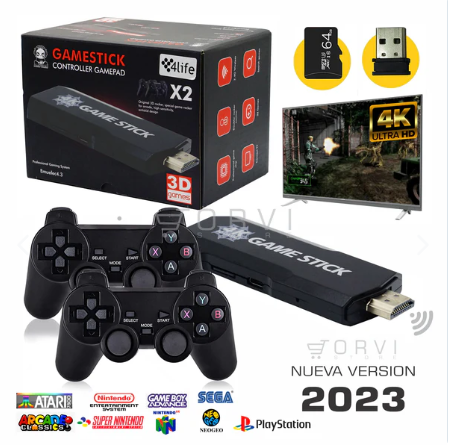 CONSOLA RETRO Versión 4K con +40.000 juegos – Toda tu nostalgia en un solo equipo