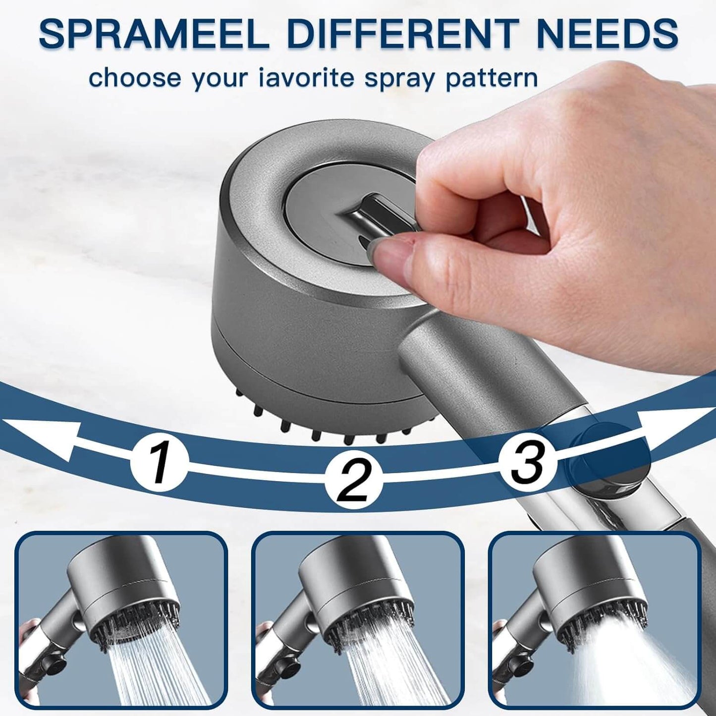 Cyber Day (solo 3 días) SET BAÑO PREMIUM Alfombra Antideslizante + Cabezal Ecológico – Más Seguridad y Ahorro de Agua