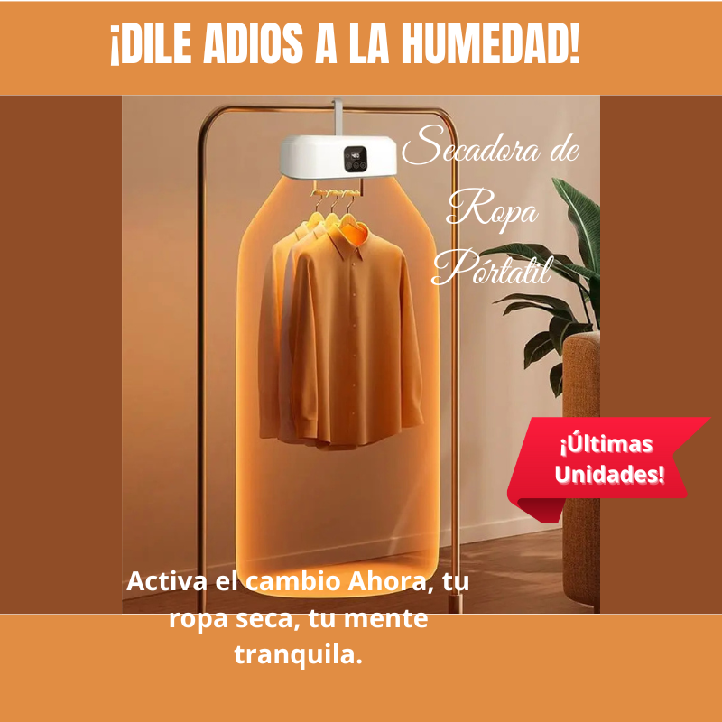 Secadora Ropa Portatil