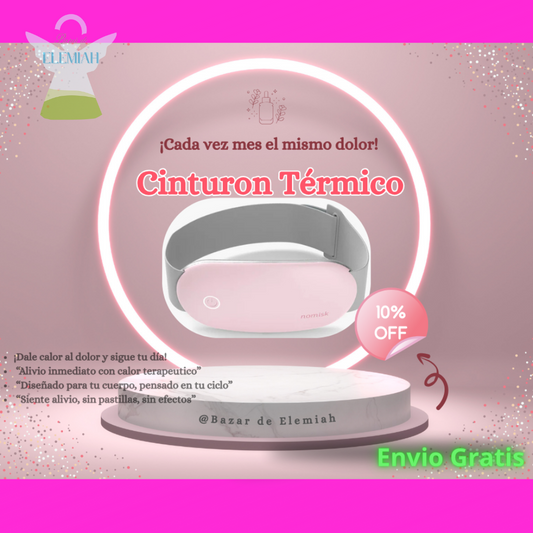 Cinturón térmico para cólicos menstruales