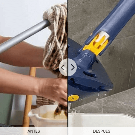 MOPA TRIANGULAR 360– Llega a cada rincón –Pisos impecables en minutos sin esfuerzo