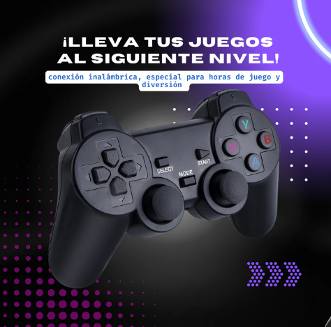 CONSOLA RETRO Versión 4K con +40.000 juegos – Toda tu nostalgia en un solo equipo