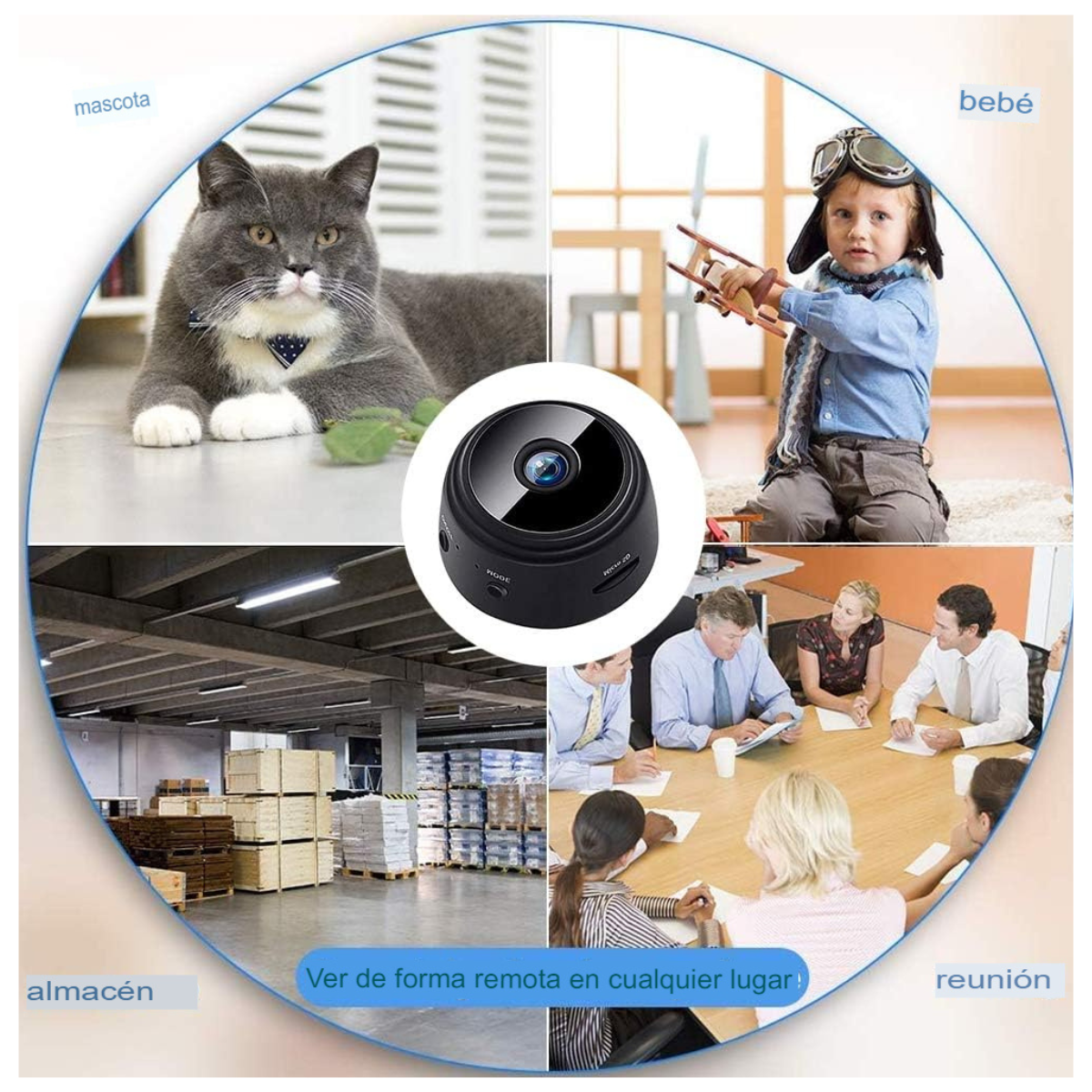 MINI CÁMARA ESPIA HD WIFI