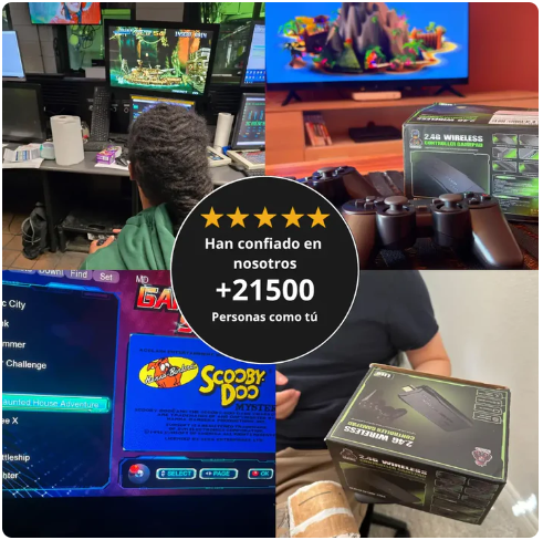 CONSOLA RETRO Play 1080p – Trae de vuelta tus juegos de infancia en segundos