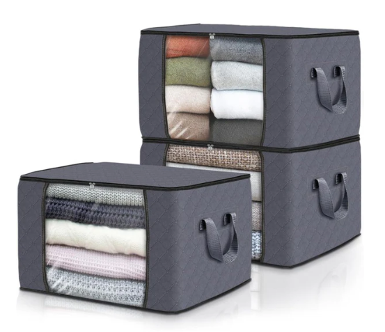 🧺✨Organizador de Ropa – Ahorra Espacio – Tu hogar en orden en segundos.