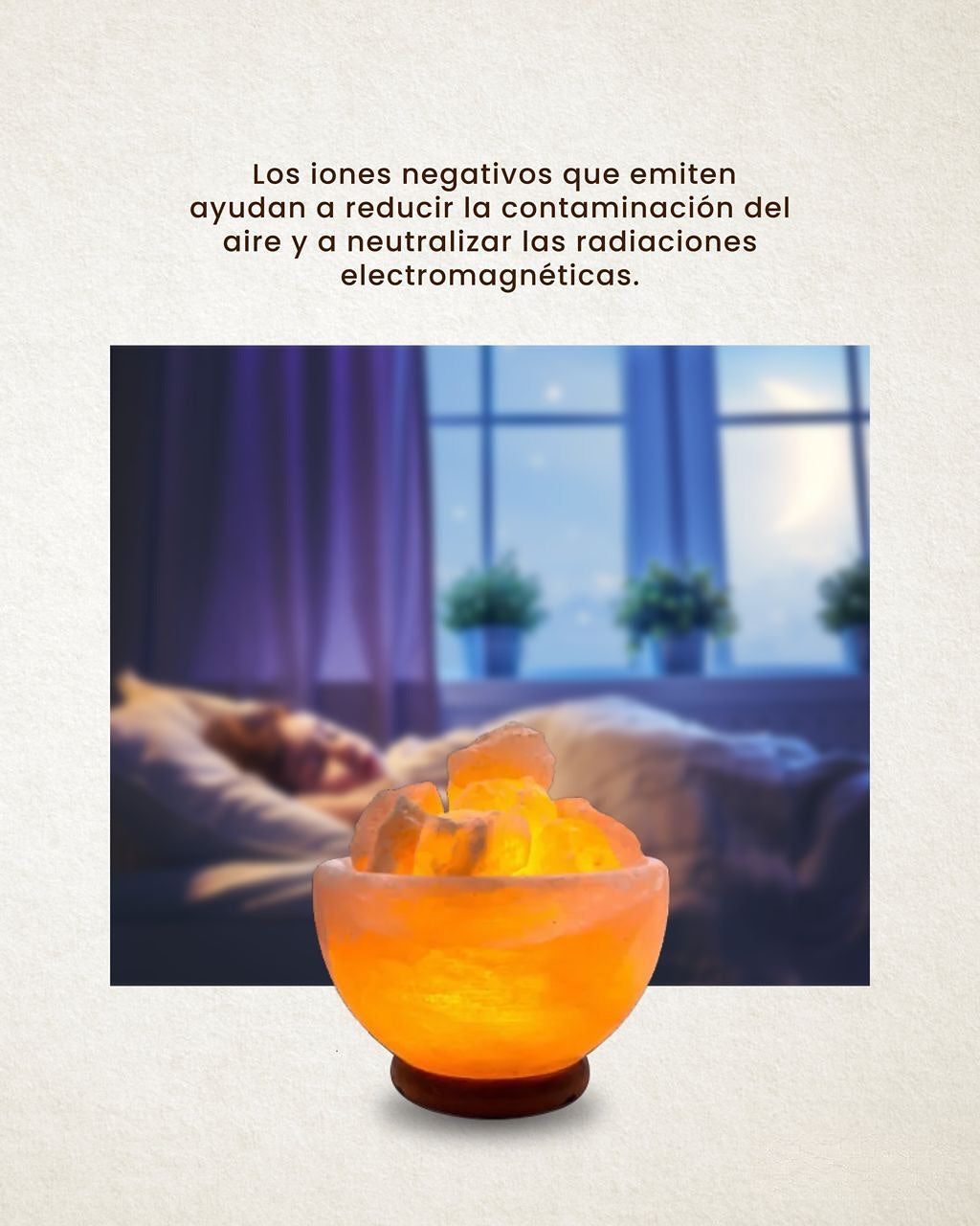 Lámpara De Sal Himalaya Piedra