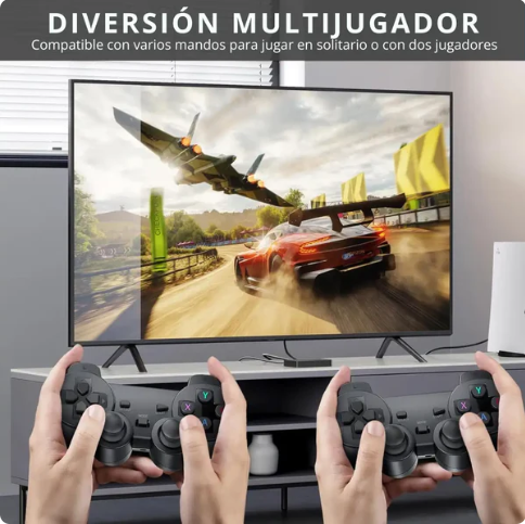 CONSOLA RETRO Versión 4K con +40.000 juegos – Toda tu nostalgia en un solo equipo