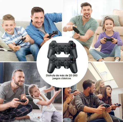 CONSOLA RETRO Play 1080p – Trae de vuelta tus juegos de infancia en segundos