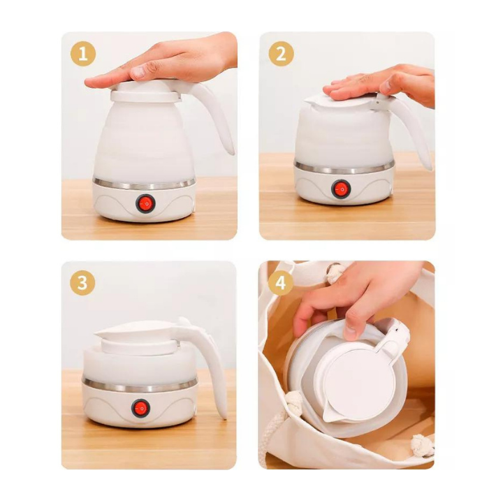 Hervidor Plegable –  Agua Caliente Donde Quieras en Menos de 5 Minutos